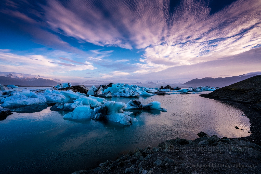 Iceland Jokulsarlon Wide Cloudscape Reflection.jpg 