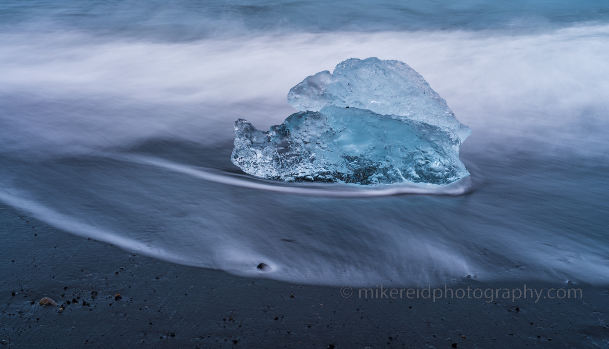 Iceland Black Sand Beach Ice Motion Sand.jpg 