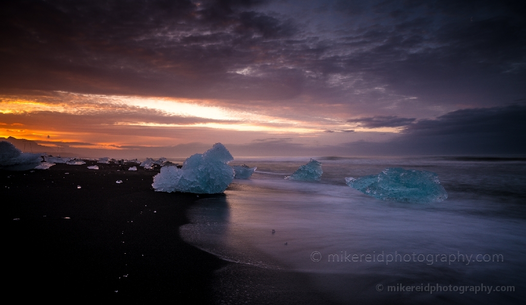 Iceland Jokulsarlon Sunrise Beach Serenity.jpg
