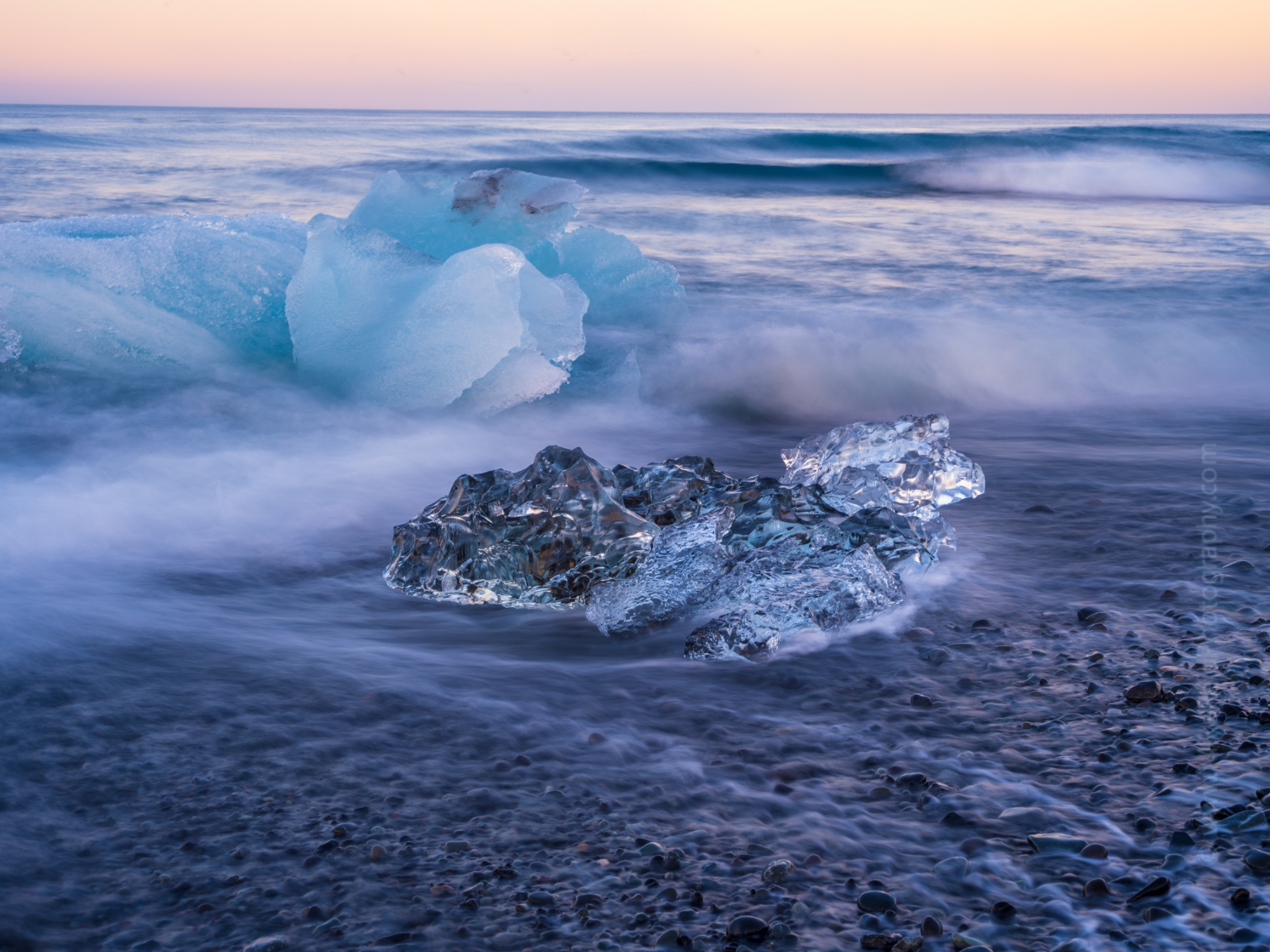 Iceland Jokulsaron Diamond Beach Ice