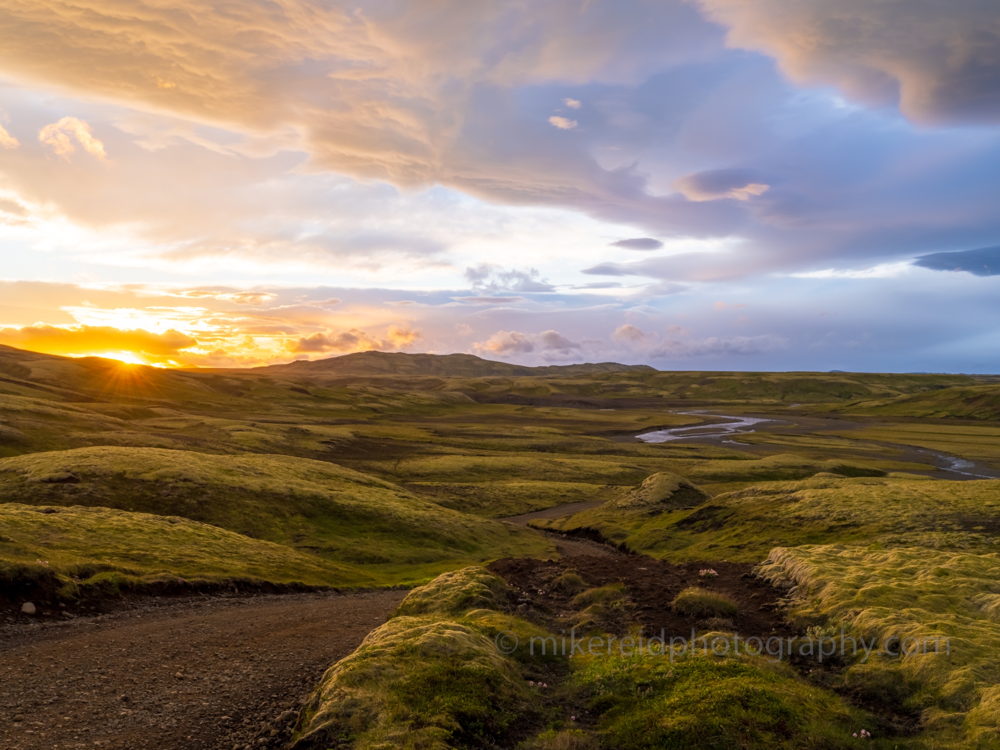 Iceland Road F206 Sunset Landscape.jpg