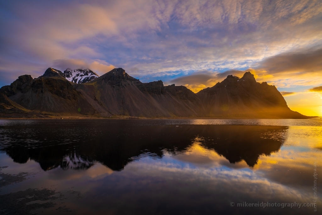 Iceland Stokksnes Sunrise Reflection.jpg