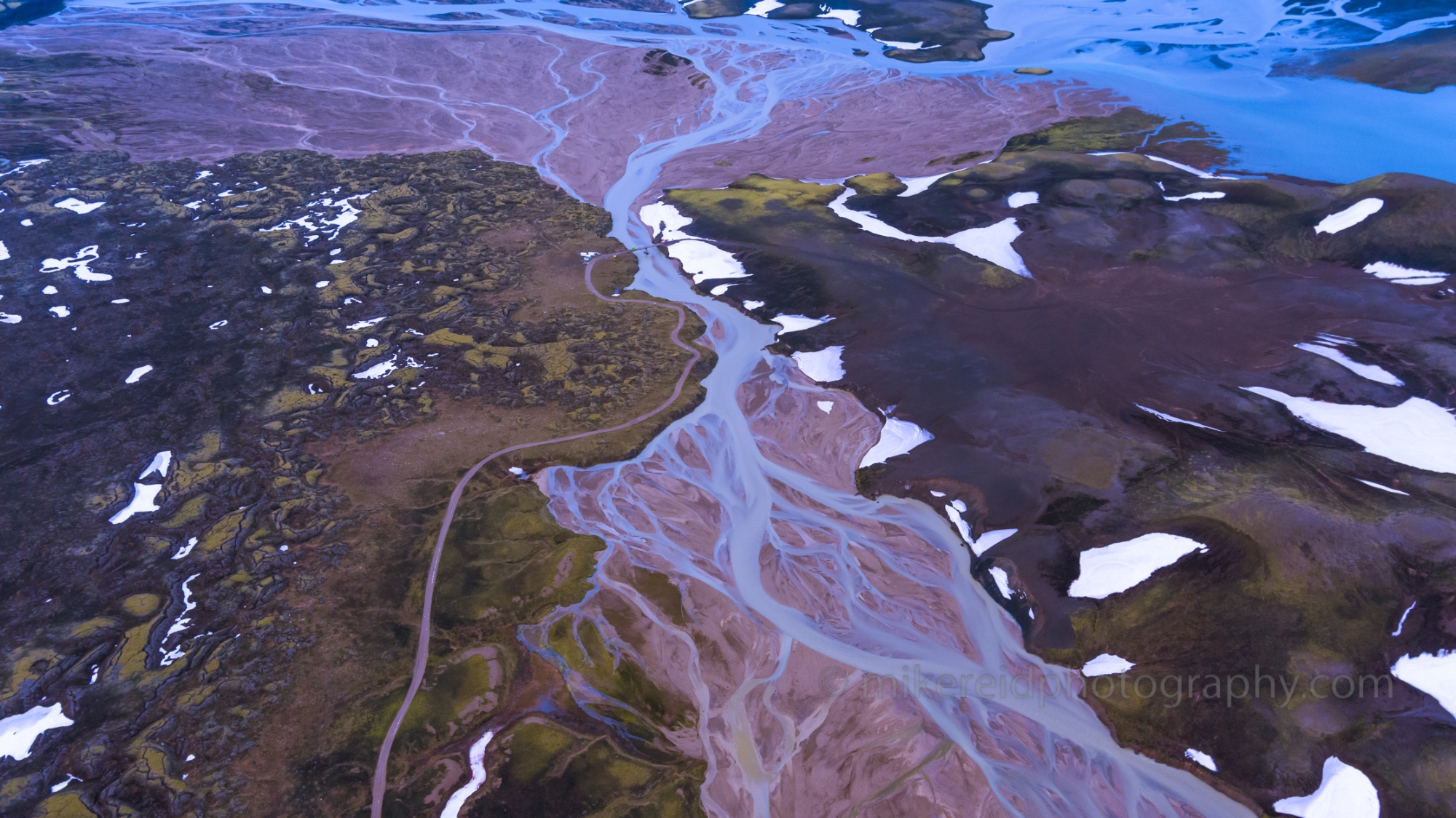 Over Iceland Braided Beach River Highlands Abstract.jpg 