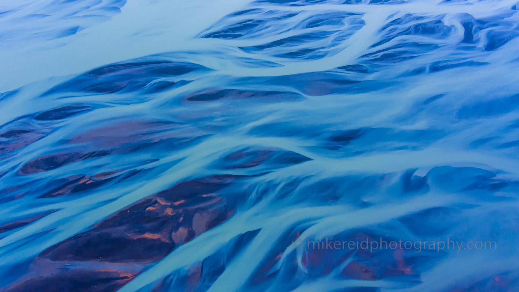 Over Iceland Braided Beach River Natures Abstract Art.jpg 