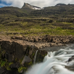 Iceland Fossardalur Falls Landscape.jpg