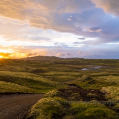 Iceland Road F206 Sunset Landscape.jpg