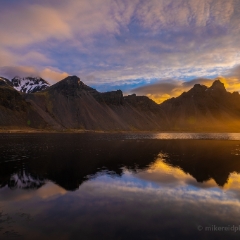 Iceland Stokksnes Sunrise Reflection.jpg