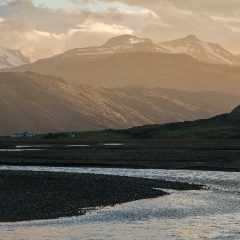 Iceland Vatnajokull Farms in the Distance.jpg