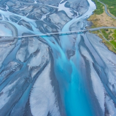 Over Iceland Drone Braided Rivers.jpg To order a print please email me at  Mike Reid Photography : iceland, nordic, ice, glacier, beach, sand, lagoon, sunset, sunrise, sky, skies, jokulsarlon river, water, reflection, romance, evening, night, sky, clouds, landscape, europe,  famous, destination, travel, trip, dream, landscape, light, movement, coast, ocean, vatnajokull, glacial, stokksnes, vestrahorn, braided rivers, drone