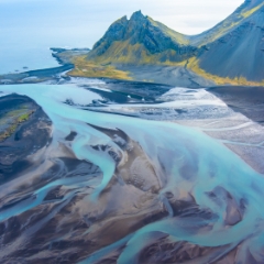 Over Iceland Drone Vestrahorn Winding Blue Aqua Rivers.jpg