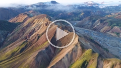 Over Iceland Highlands Drone Video.mp4