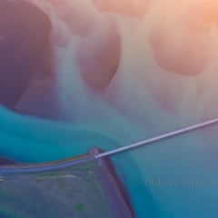 Over Iceland Selfoss Bridge Sunrise.jpg