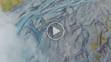 Over Iceland Drone Video Braided Rivers.mp4