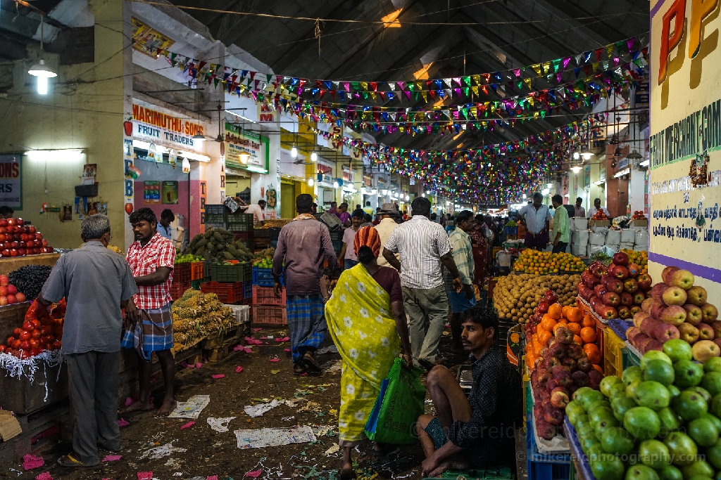 In the Koyambedu Market 