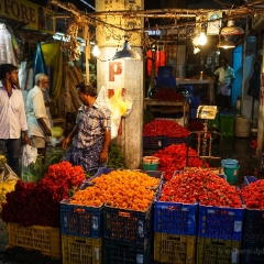 Chennai Flower Market Koyambedu  Stall.jpg