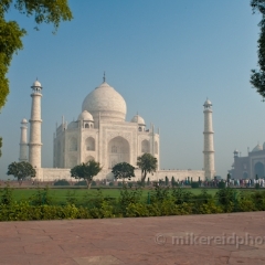 Taj Landscape To order a print please email me at  Mike Reid Photography : India, taj mahal, delhi, sanskriti, red palace, taj, travel, tourist