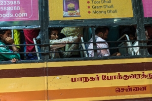 Guys on the Bus Chennai Night