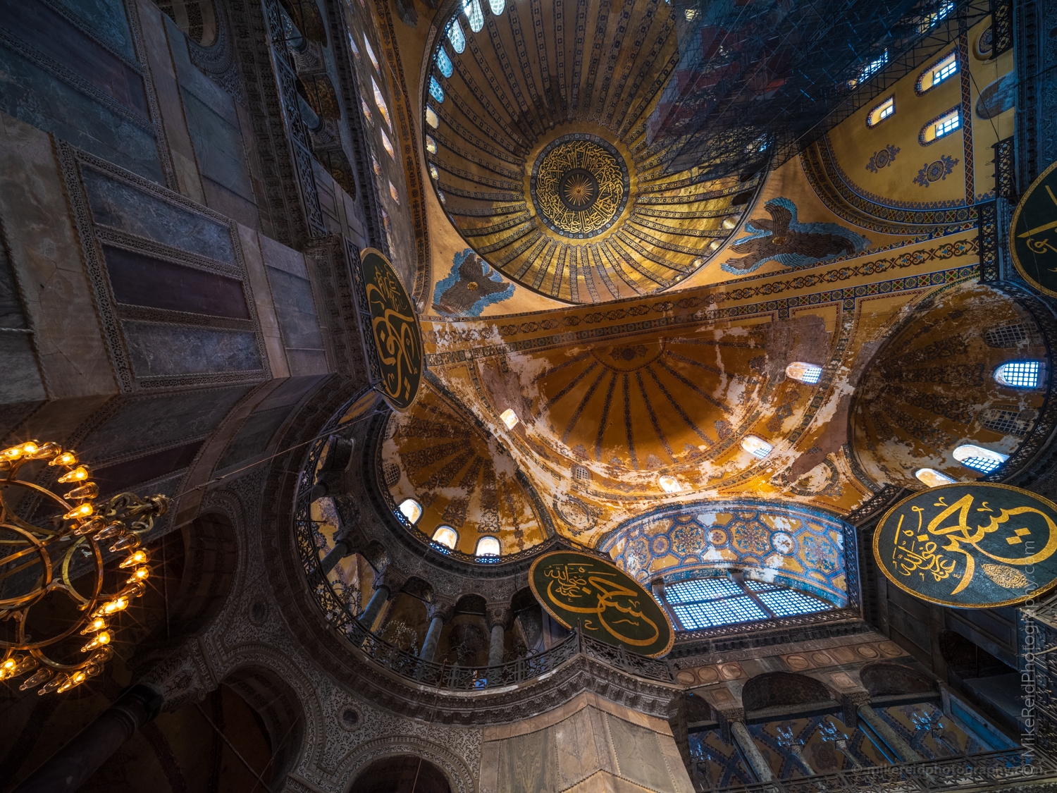 Istanbul Hagia Sophia Interior Details 