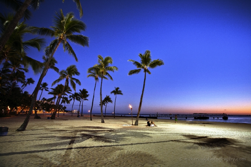 Night Beach Hawaii