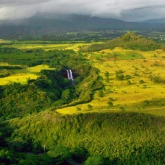 Kauai Falls Aerial To order a print please email me at  Mike Reid Photography : kauai, hawaii, garden island, hanakapiai, naapali, kalalau, waimea, kilauea