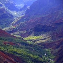 Waimea Canyon Valley To order a print please email me at  Mike Reid Photography