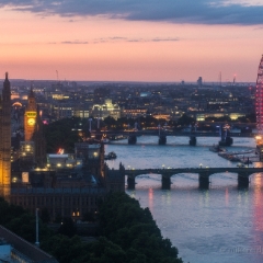 Parliament and the Eye Dusk from Above To order a print please email me at  Mike Reid Photography : london, uk, thames, big ben, bridge, england, rick steves, landscape, liberty, europe, london eye, pub, zeiss, otus, shardview, canarywharf