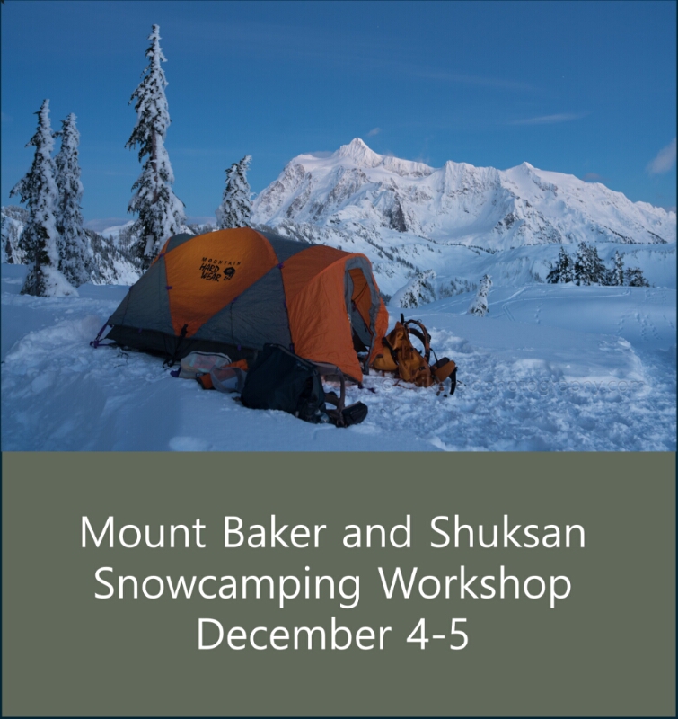 Mount Baker Shuksan Snowcamping