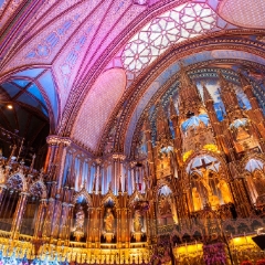 Notre Dame Wide To order a print please email me at  Mike Reid Photography : Notre-Dame Basilica, ottawa, montreal, church, catholic, le Gros Bourdon, casavant, notre dame