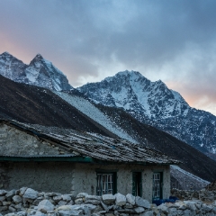 Dingboche Sunrise Nepal.jpg To order a print please email me at  Mike Reid Photography : nepal, everest, himalayas, mountains, kathmandu, peaks, trave, l, travel photography, glaciers, mount everest, lhotse, ama dablam, everest base camp, kalla patthar