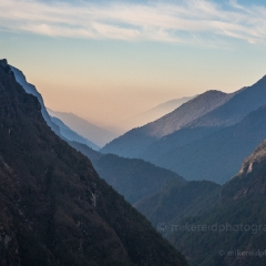 Down to Lukla Layers.jpg To order a print please email me at  Mike Reid Photography : nepal, everest, himalayas, mountains, kathmandu, peaks, trave, l, travel photography, glaciers, mount everest, lhotse, ama dablam, yak, trek, hiking, nepal trek