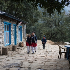 Lukla Schoolkids.jpg To order a print please email me at  Mike Reid Photography : nepal, everest, himalayas, mountains, kathmandu, peaks, trave, l, travel photography, glaciers, mount everest, lhotse, ama dablam, yak, trek, hiking, nepal trek