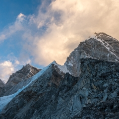 Pumori After Sunset Zeiss 28mm Otus.jpg  To order a print please email me at  Mike Reid Photography To order a print please email me at  Mike Reid Photography : nepal, everest, himalayas, mountains, kathmandu, peaks, trave, l, travel photography, glaciers, mount everest, lhotse, ama dablam