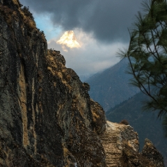 Trail to Ama Dablam Nepal.jpg To order a print please email me at  Mike Reid Photography : nepal, everest, himalayas, mountains, kathmandu, peaks, trave, l, travel photography, glaciers, mount everest, lhotse, ama dablam, yak, trek, hiking, nepal trek