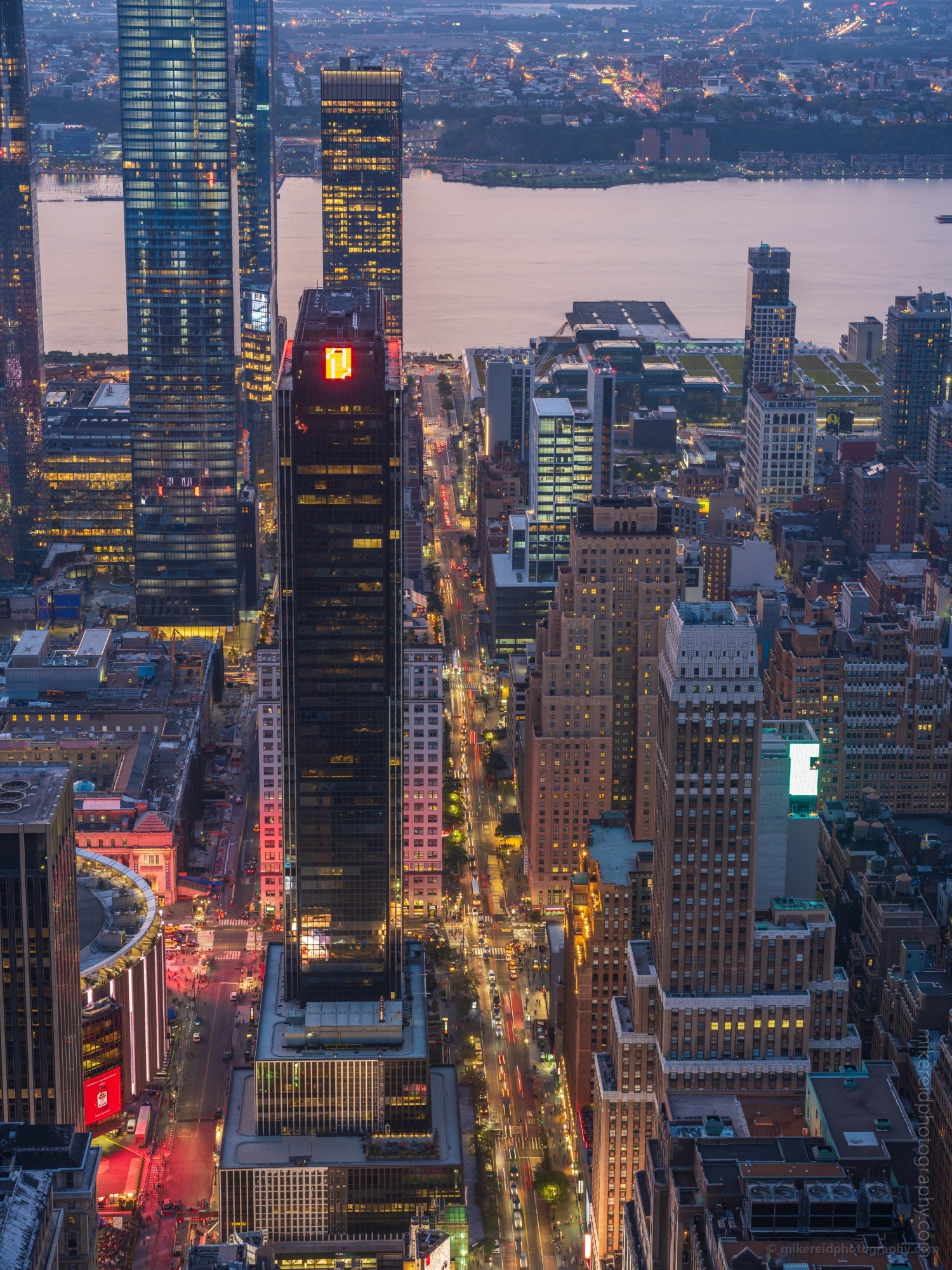 New York City Photography Mid Town Manhattan and Madison Square Garden Fuji Medium Format