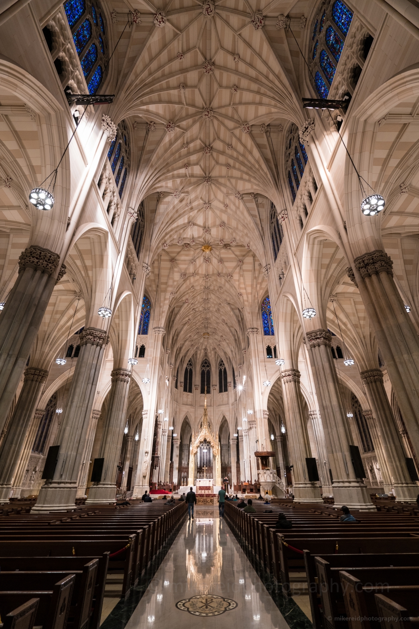 New York St Patricks Cathedral Interior