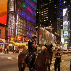 NYPD Horse To order a print please email me at  Mike Reid Photography : nyc, new york, manhattan, times square, city, urban, sunset, top of the rock, nypd, radio city music hall, empire state building