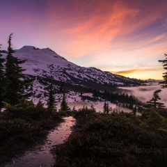Mount Baker Park Butte Sunrise To order a print please email me at  Mike Reid Photography : washington state