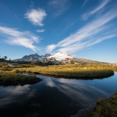 Mount Baker Photography Cloud Verticals Reflection To order a print please email me at  Mike Reid Photography : shuksan, baker, mount baker, mount shuksan, washington, washington state, northwest, northwest images, aerial photograpy, northwest photography, washington state photography, nature, sunset, sunrise, reid