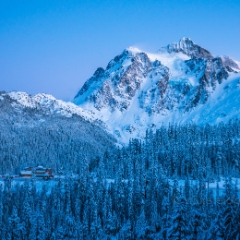 Mount Shuksan Photography Winter View  To order a print please email me at  Mike Reid Photography : shuksan, baker, mount baker, mount shuksan, washington, washington state, northwest, northwest images, northwest photography, washington state photography, nature, sunset, sunrise, reid