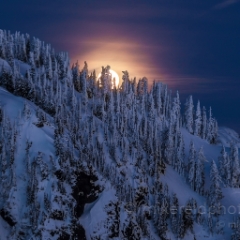 North Cascades Moonrise To order a print please email me at  Mike Reid Photography : shuksan, baker, mount baker, mount shuksan, washington, washington state, northwest, northwest images, northwest photography, washington state photography, nature, sunset, sunrise, reid, north cascades, washington pass