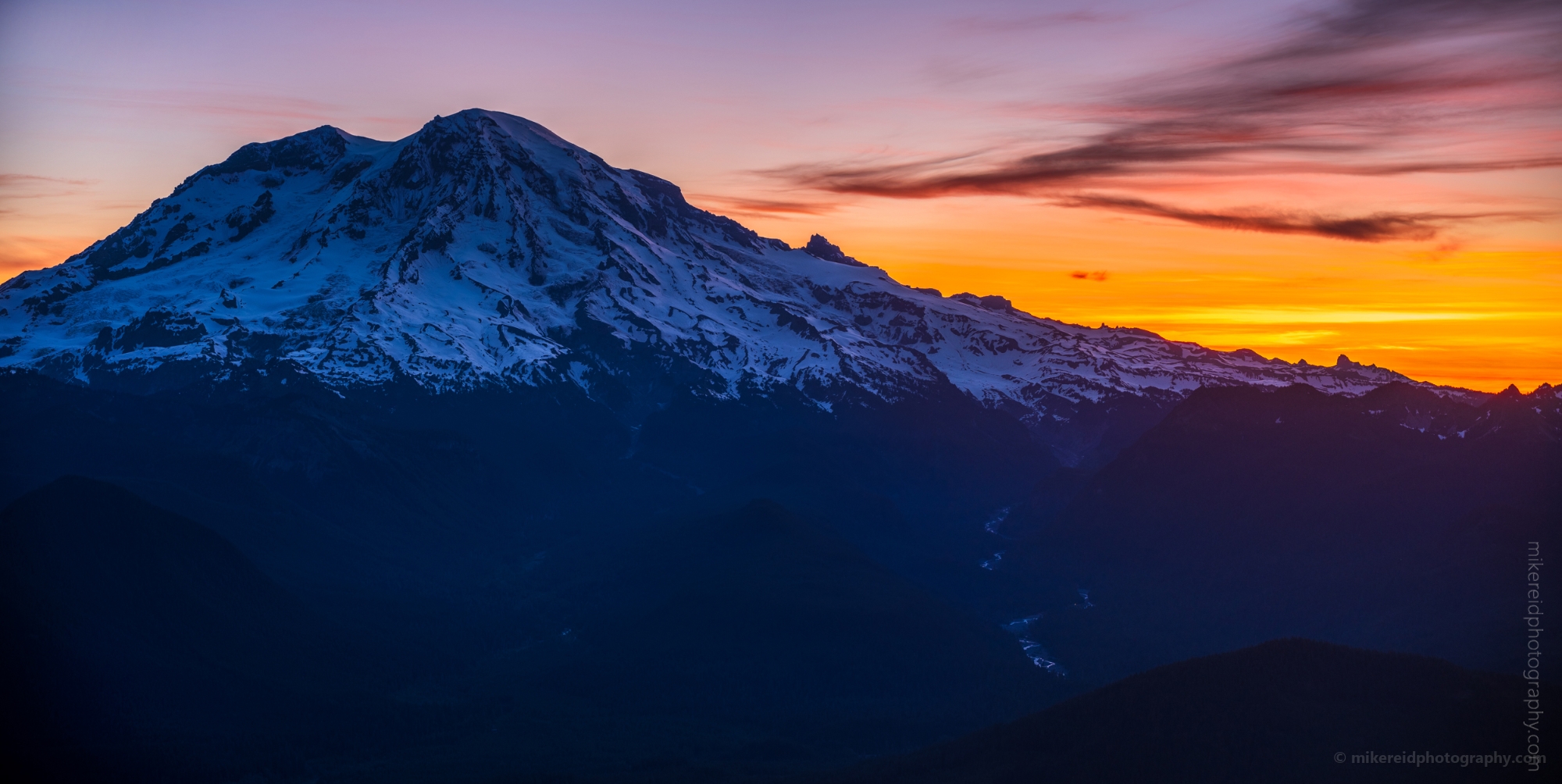 Mount Rainier Photography High Rock Lookout Sunrise