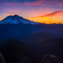 Mount Rainier Photography High Rock Lookout Sunrise Fuji GFX50s To order a print please email me at  Mike Reid Photography