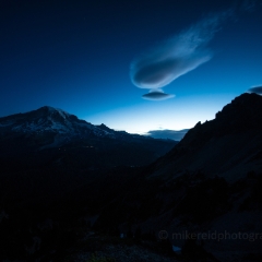 Rainier Photography Blue Cloud Hovering To order a print please email me at  Mike Reid Photography : rainier, mount rainier, rainier national park, washington state, northwest photography, northwest images, wildflowers, mountain, volcano, lake tipsoo, reflection lakes, sunset, sunrise, lupine