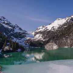Blanca Lake Almost Thawed