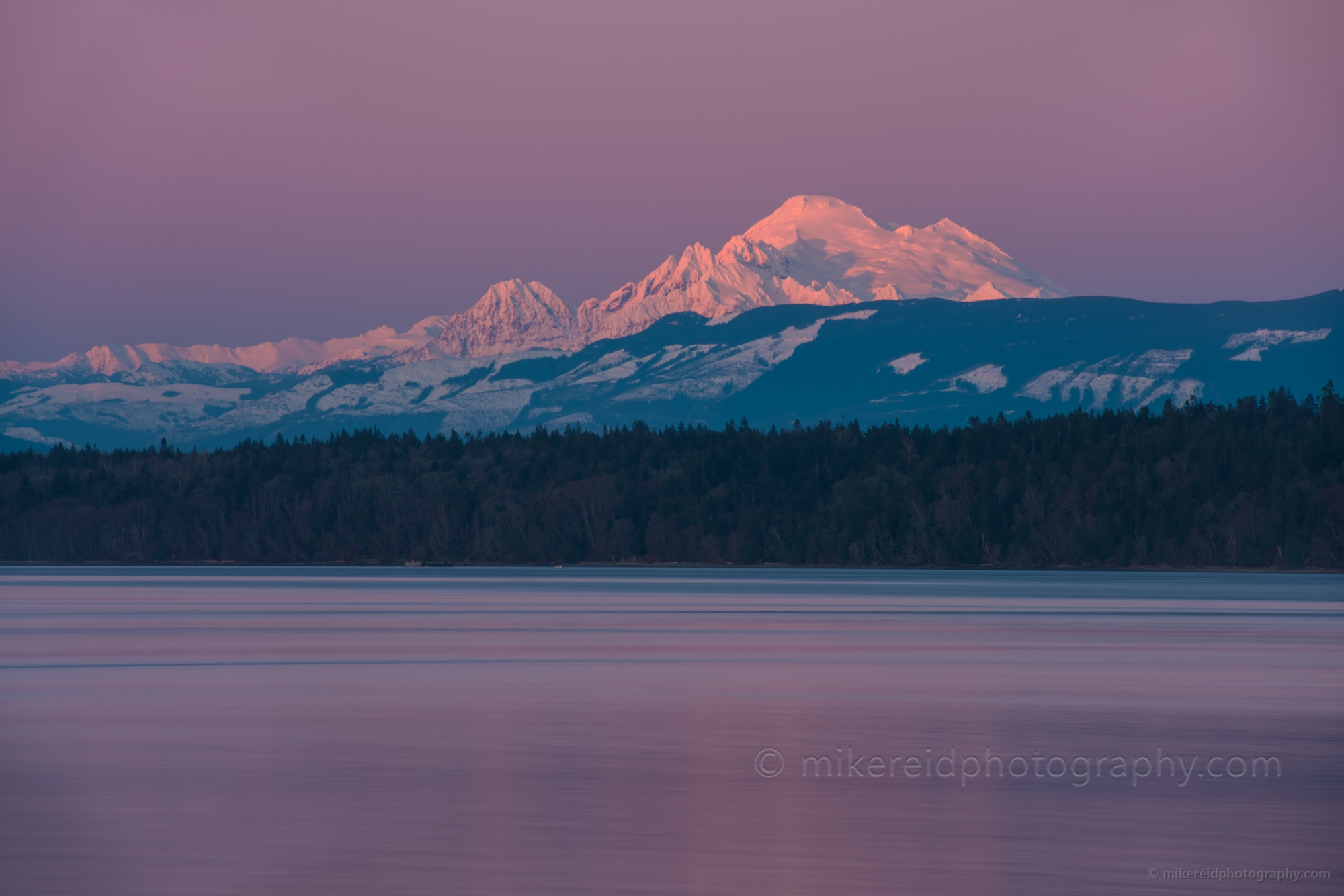 Mount Baker Alpenglow 