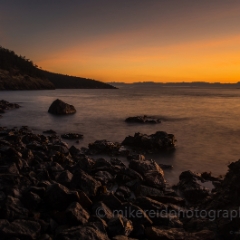 Anacortes Washington Park San Juan Islands Low Tide Sunset To order a print please email me at  Mike Reid Photography