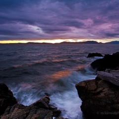 Coast Drama To order a print please email me at  Mike Reid Photography : sunset, sunrise, seattle, northwest photography, dramatic, beautiful, washington, washington state photography, northwest images, seattle skyline, city of seattle, puget sound, aerial san juan islands, reid, mike reid photography