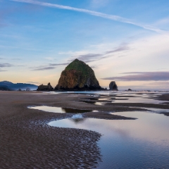Cannon Beach Photography Haystack Rock Low Tide