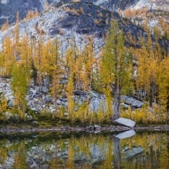 Falls Beautiful Palette To order a print please email me at  Mike Reid Photography : aasgard pass, enchantments, leavenworth, enchantments lakes basin, prusik, colchuck, snow lakes, northwest, images, leprechaun lake, larches, reflection photography, northwest photography, enchantments lakes