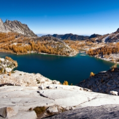 Prusik Perfection and Goats To order a print please email me at  Mike Reid Photography : aasgard pass, enchantments, leavenworth, enchantments lakes basin, prusik, colchuck, snow lakes, northwest, images, leprechaun lake, larches